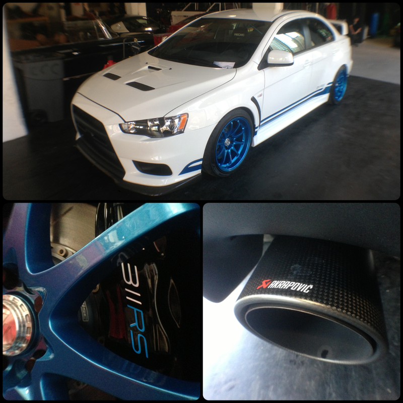 Illustration for article titled Mitsubishi Evo X 311RS
